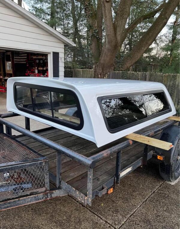 Truck Cap - Toyota Tacoma - White - 6ft - Image 5