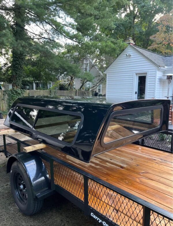 Truck Cap - Dodge Ram - Black 8ft - Image 3