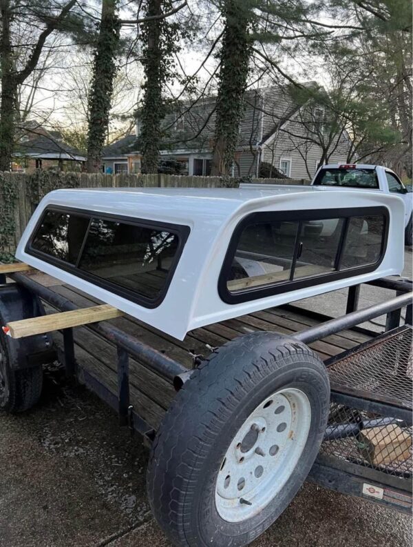 Truck Cap - Toyota Tacoma - White - 6ft - Image 3