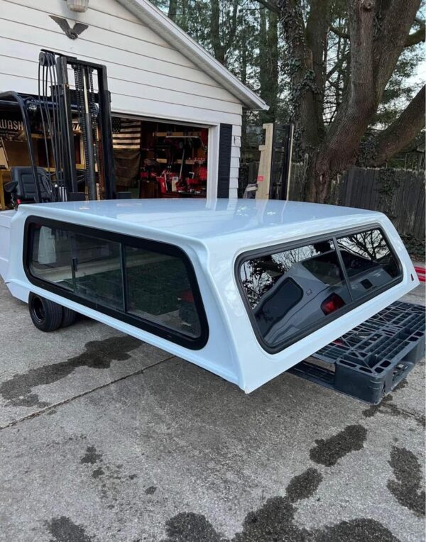 Truck Cap - Chevy/GMC - White - 6.5ft - Image 2