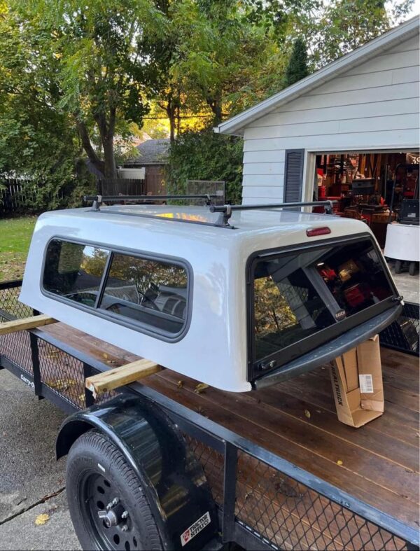 Truck Cap - Dodge Ram - 5.7ft - White - Image 4