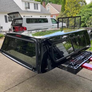 Truck Cap - Chevy/GMC - Black - 6.5ft Bed