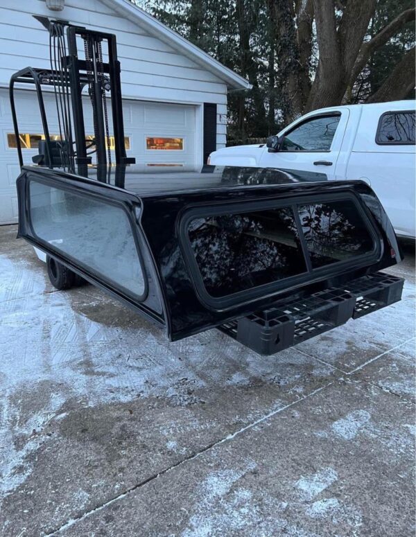 Truck Cap - GMC Sierra - Black5.8ft - Image 3