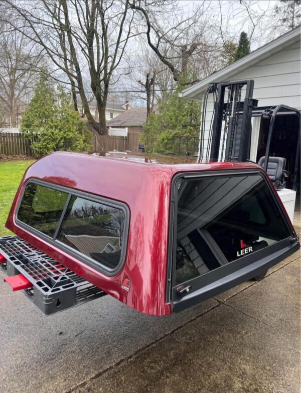 Truck Cap - Chevy/GMC - Maroon - 5.5ft - Image 2