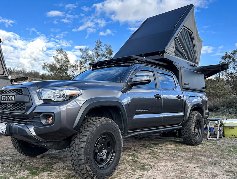 Tacoma camper shell