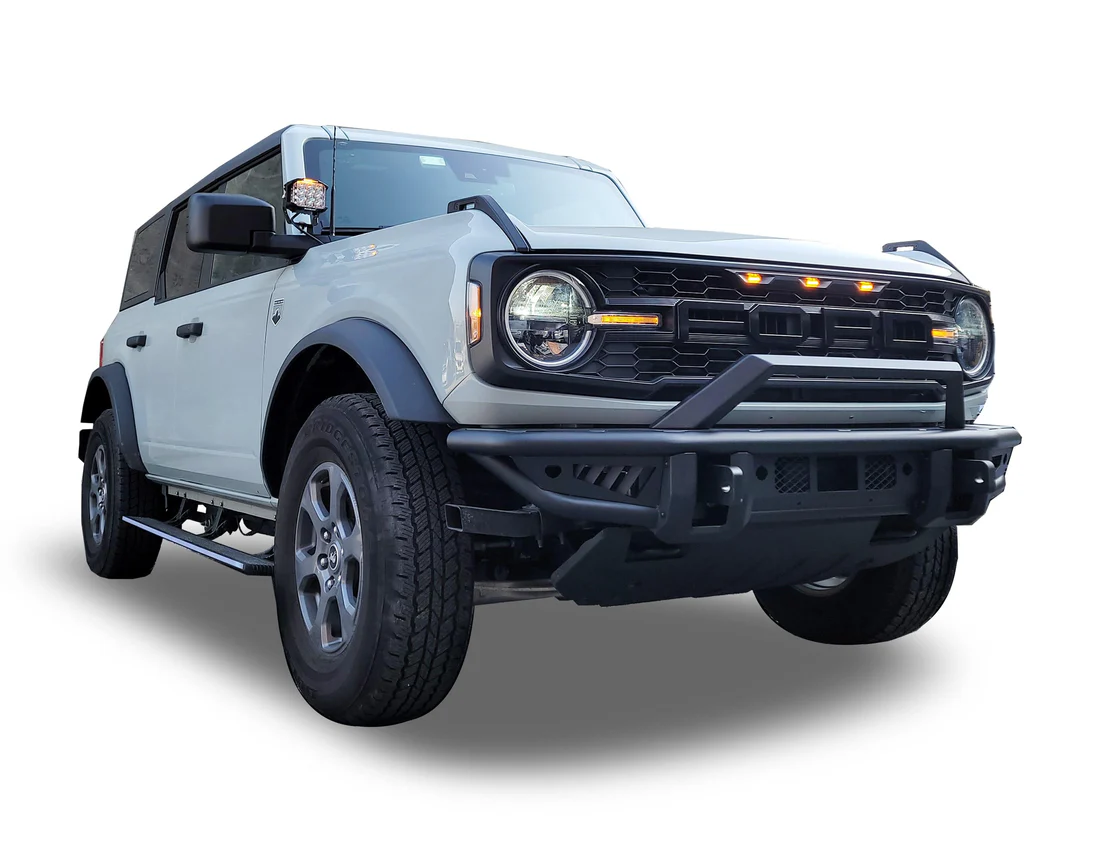 Front Steel Bumper Replacement fits Ford Bronco 2021-2025